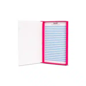 Blue Premade Fan Lashes L Tray