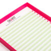 Green Premade Fan Lashes - L Tray Green Premade Fan Lashes L Tray