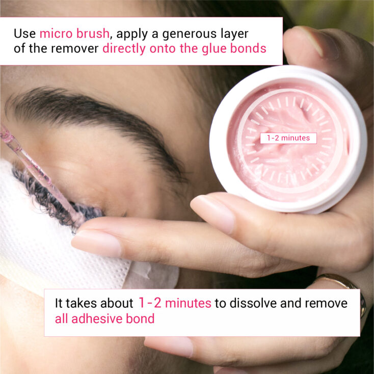 Your Go-To Guide to Eyelash Extension Remover How to use an eyelash extension remover