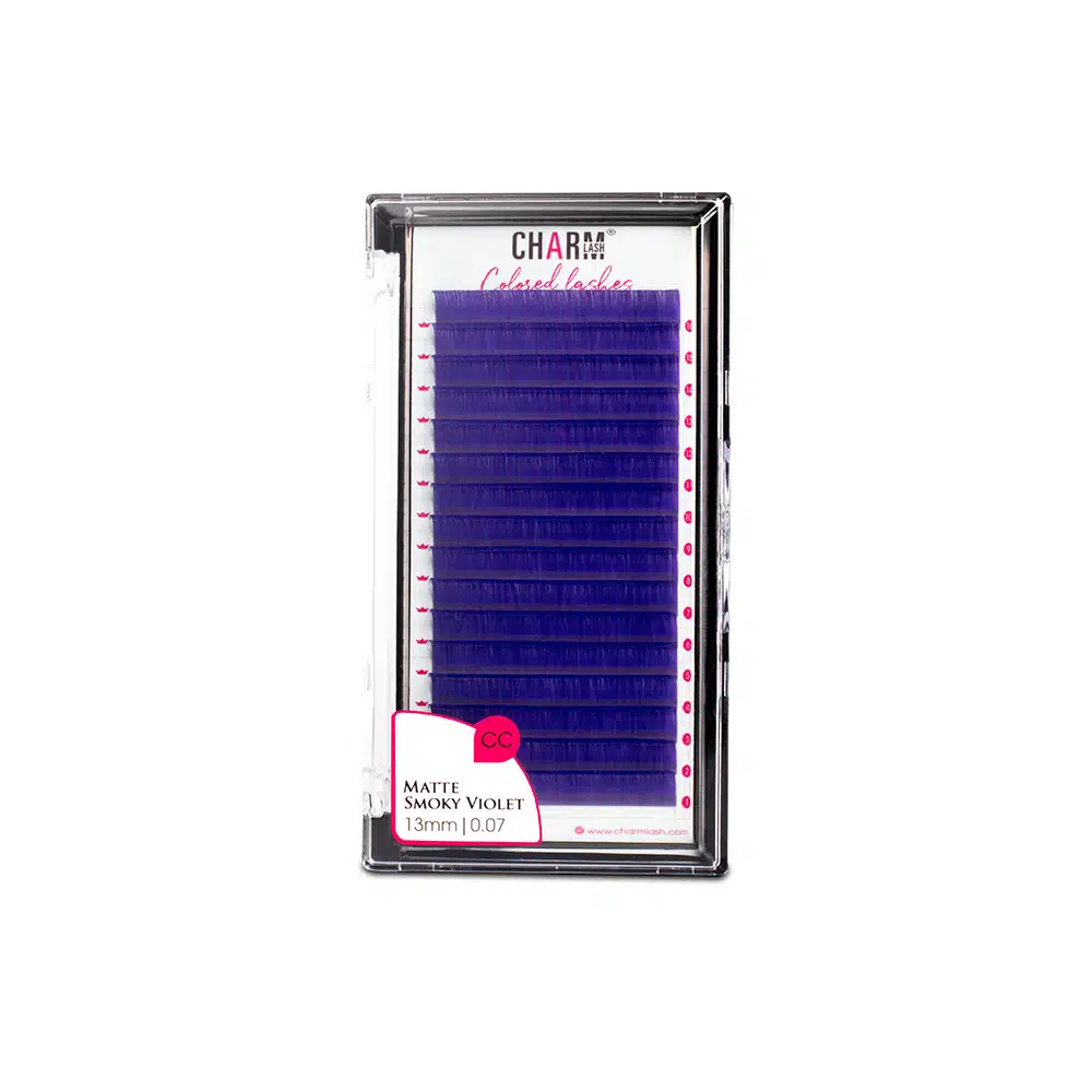 Premium Matte Smoky Violet Colored Lashes