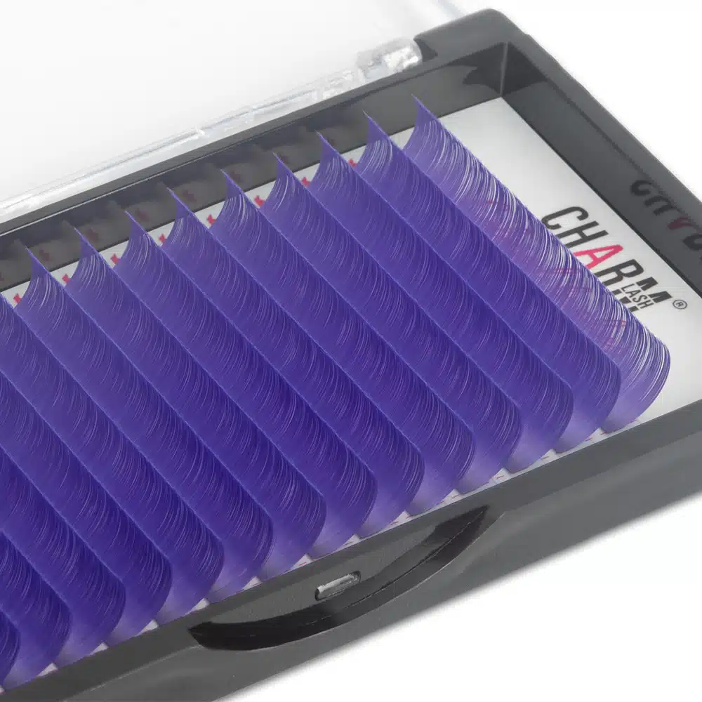 Premium Matte Smoky Violet Colored Lashes