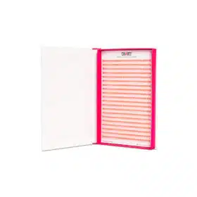 Red Premade Fan Lashes L Tray