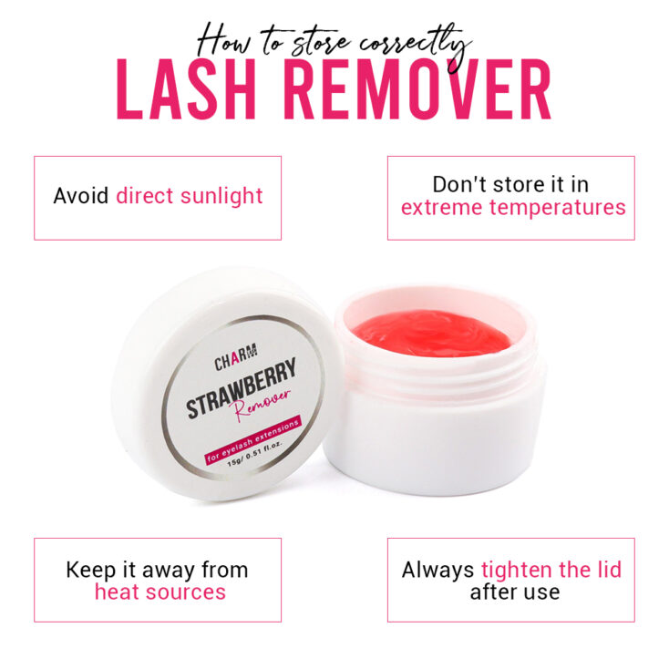 Your Go-To Guide to Eyelash Extension Remover Storage guideline