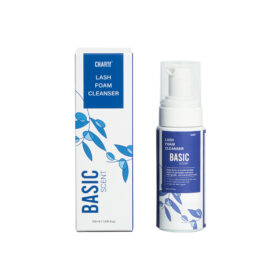 basic scent lash foam cleanser - lash shampoo botte wholesale