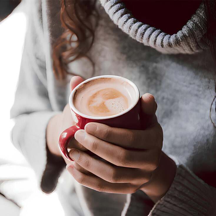 coffee before lash extensions appointment