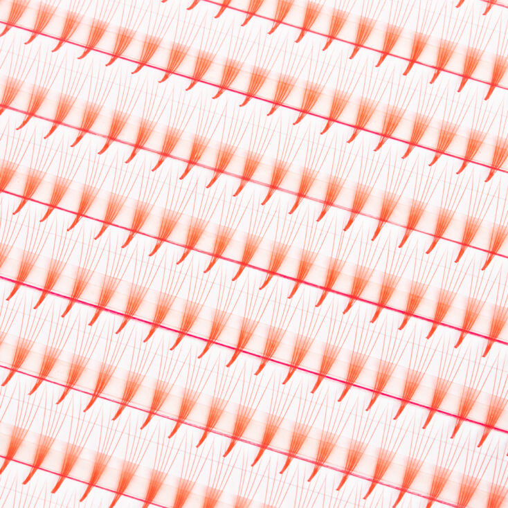 Red Premade Fan Lashes - M Tray red-premade-fan-lashes-2