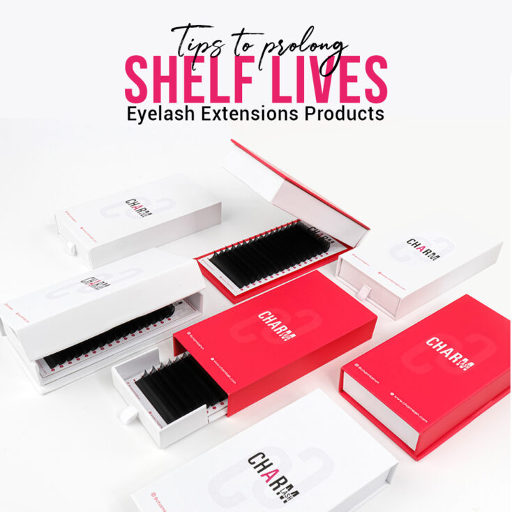 shelf lives of eyelash extensions products