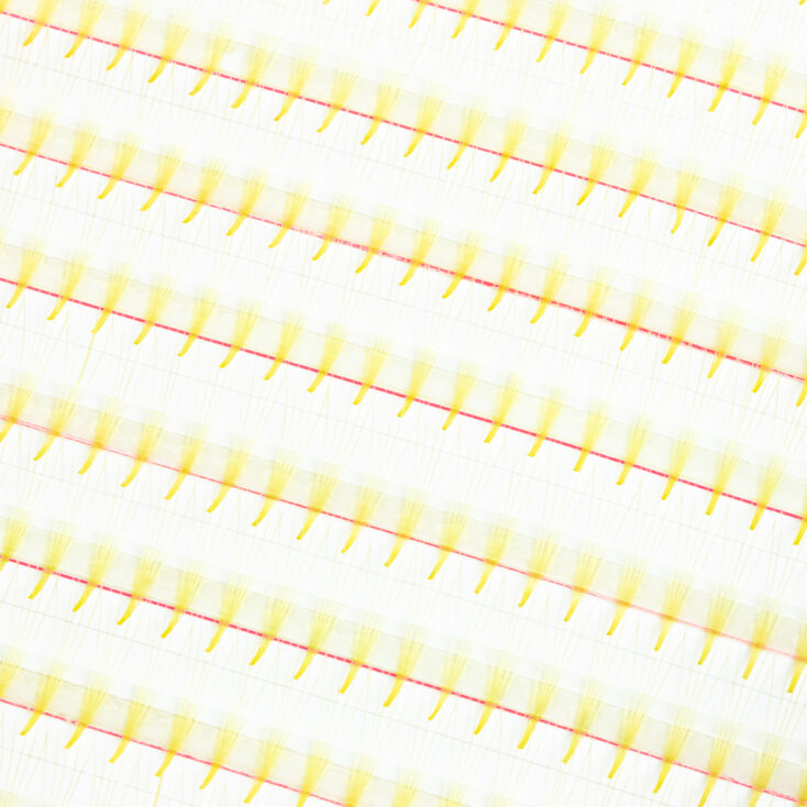 Yellow Premade Fan Lashes - M Tray yellow-premade-fan-lashes-2