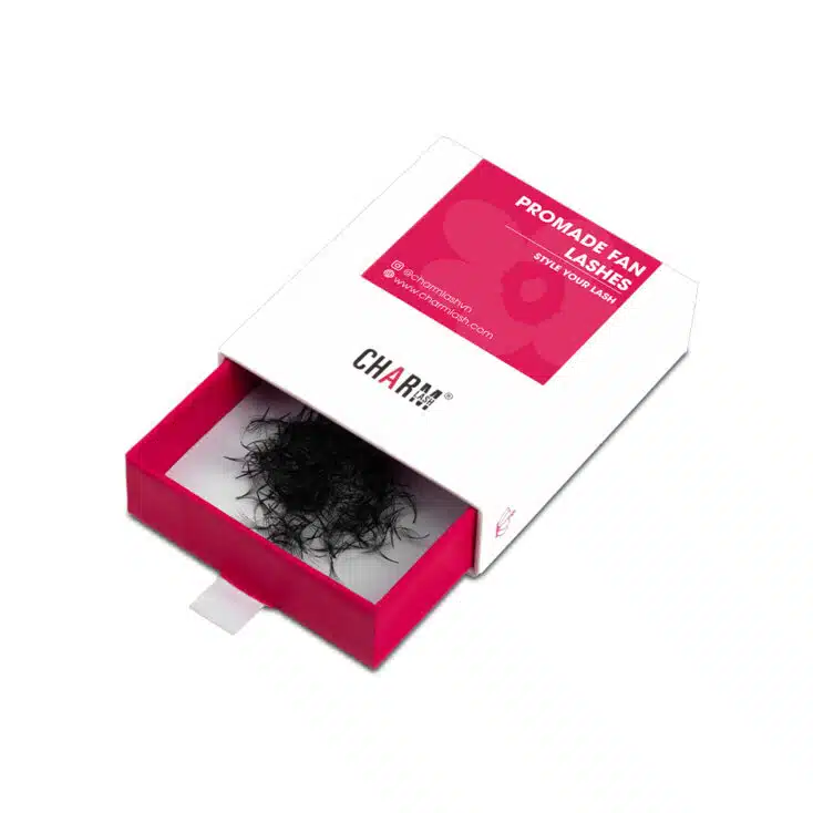 Unique eyelash packaging ideas for new lash business 1-section Promade Loose Fan