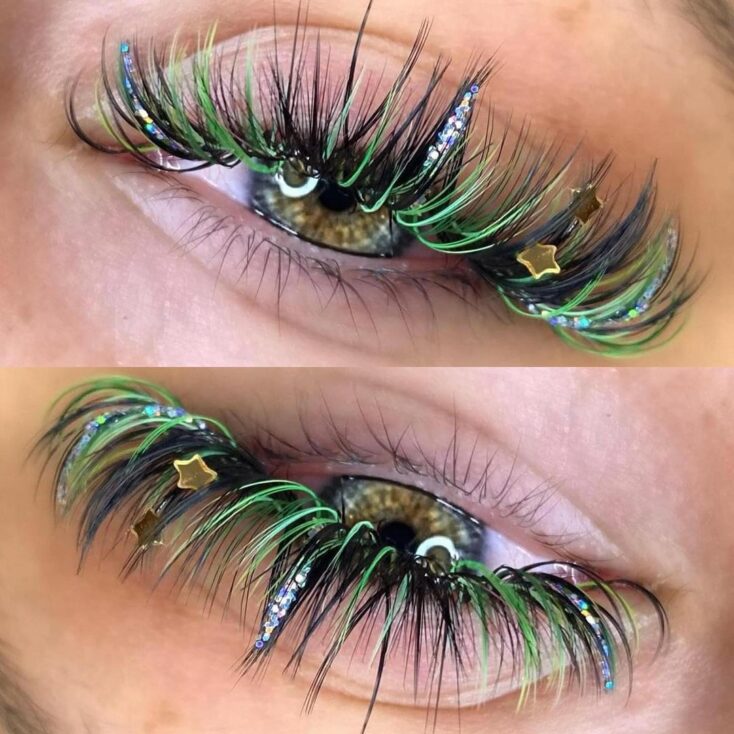 Christmas tree eyelash​es