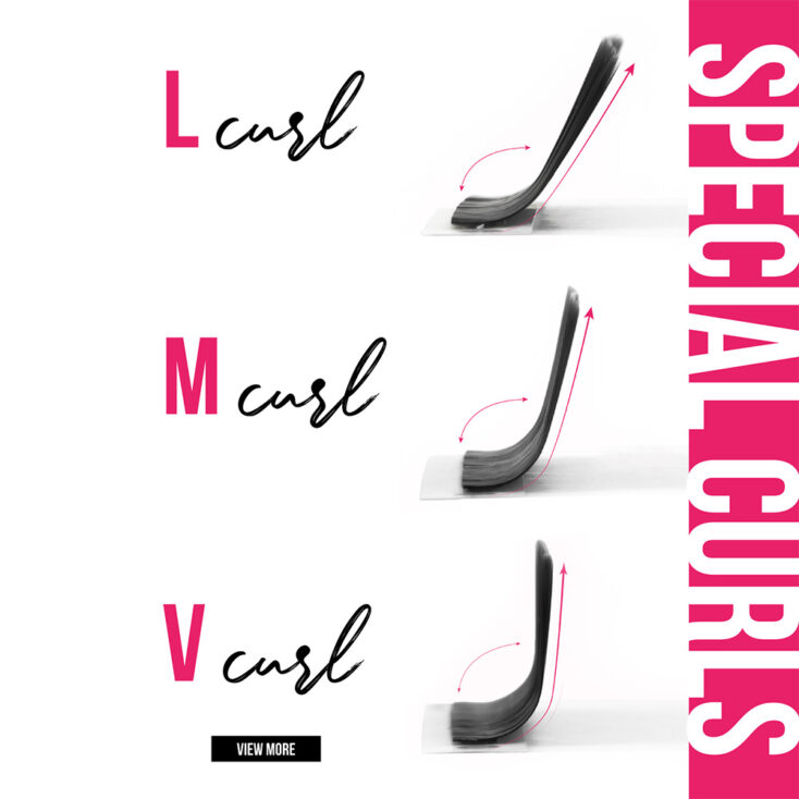 M, V, and L curl eyelash extensions: The differences you should know M V L curl eyelash extensions