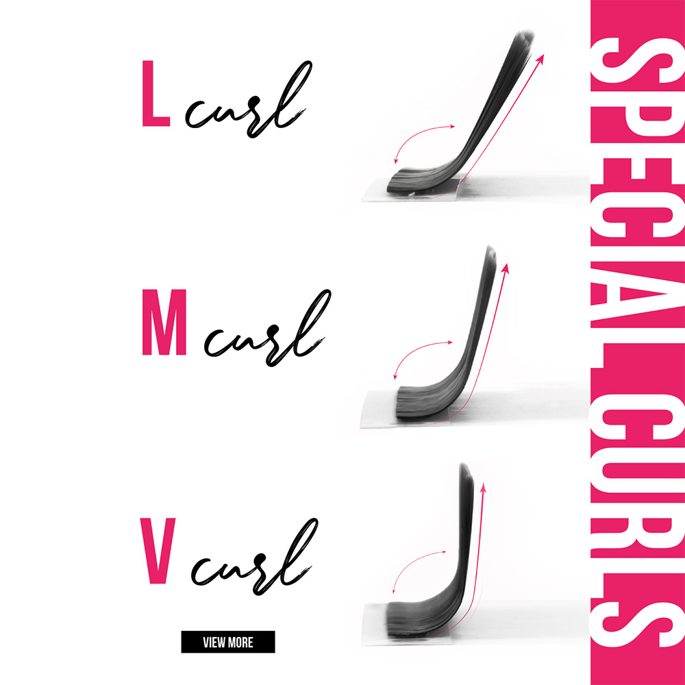 M, V, and L curl eyelash extensions: The differences you should know M V L curl eyelash extensions
