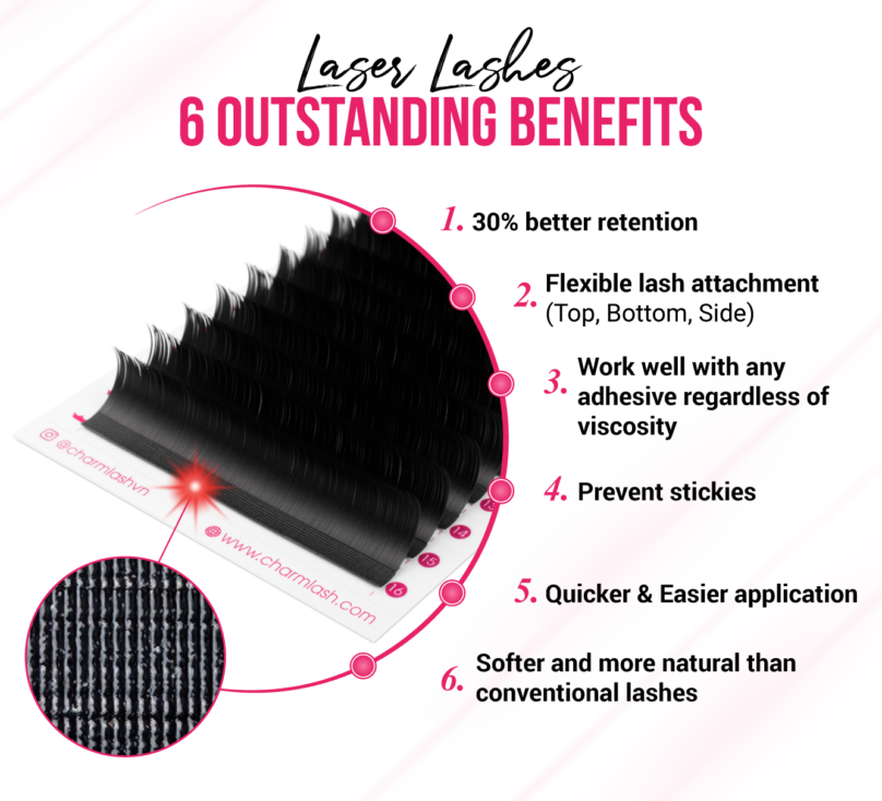 The benefits of laser lashes