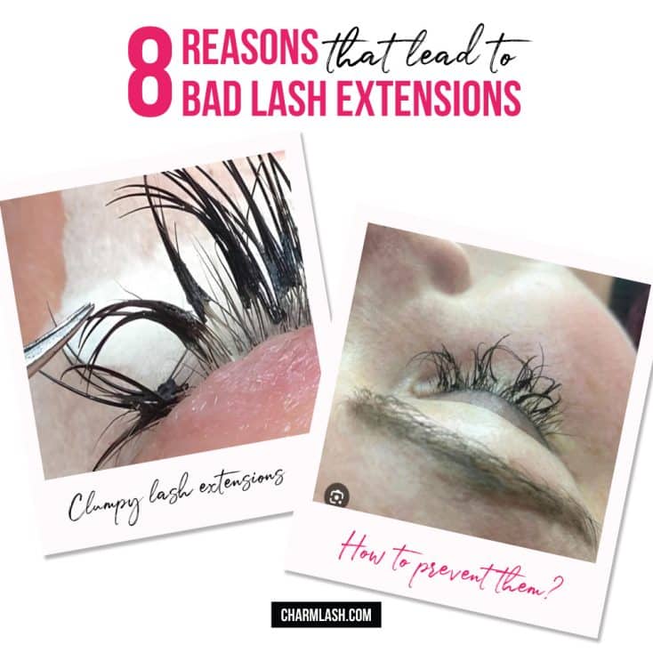 8 reasons that lead to bad lash extensions and how to prevent it bad-lash-extensions