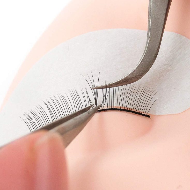 How to practice lash extension at home effectively? mannequin head for lash extension at home