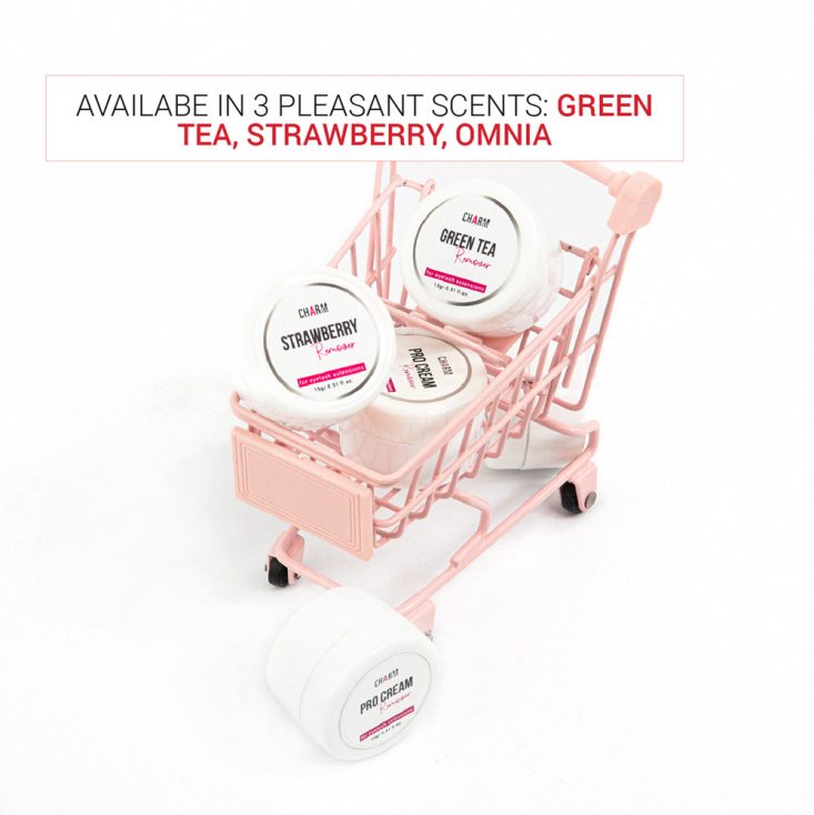 Charmlash cream eyelash remover