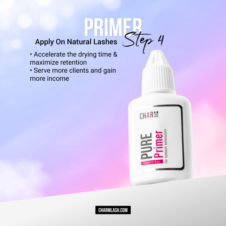 Enhanced adhesion with Lash Primer