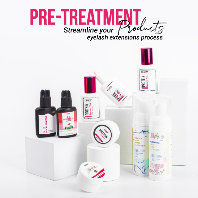 Streamline the eyelash extensions process with 5 best pre-treatment products Streamline the eyelash extensions process - Charmlash products