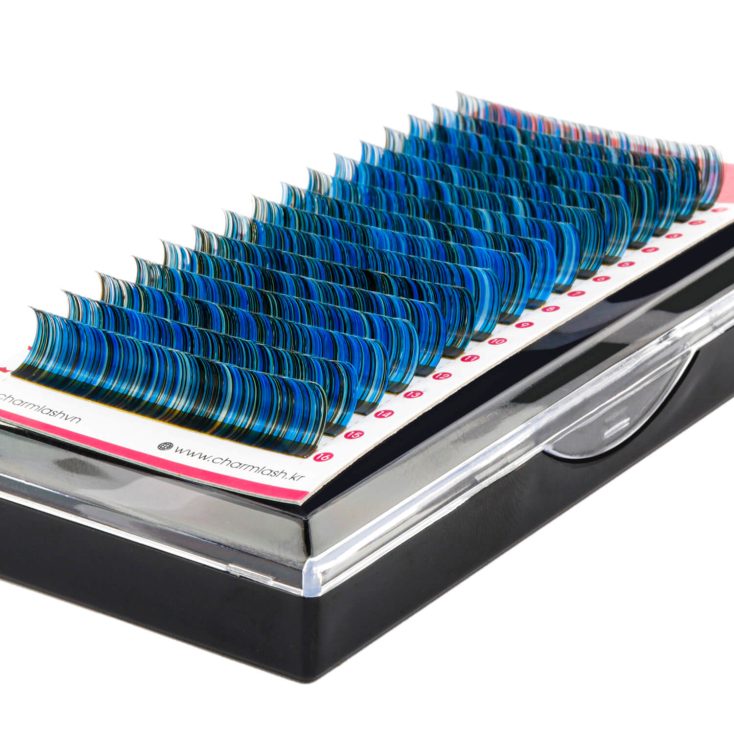 Multi Blue Eyelash Extensions – Deep Ocean