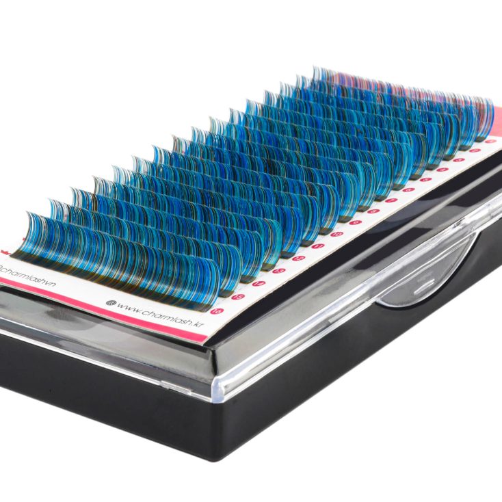 Multi Blue Eyelash Extensions – Sea Salt