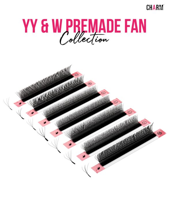 YY and W Lash Extensions: Key Differences, Benefits & Application Tips YY and W lashes Different Types Different Effects