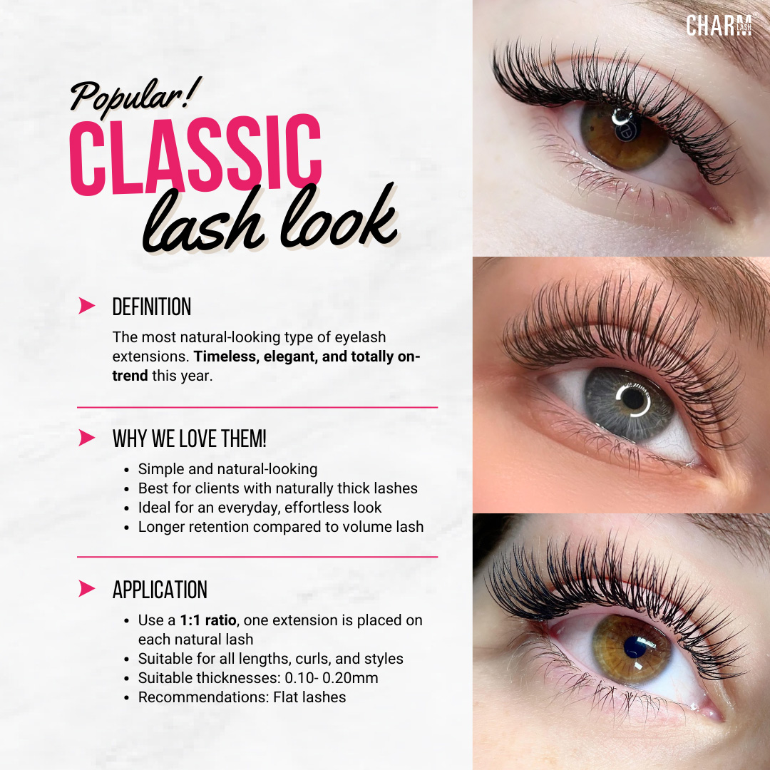 Wet Set Lashes vs. Classic Lashes: What’s the difference? classic lashes