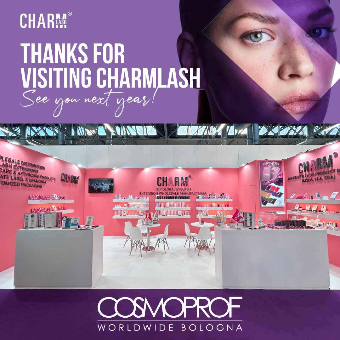 Thank you for visiting CharmLash at Cosmoprof Worldwide Bologna 2025 - See you next year! CharmLash at Cosmoprof Worldwide Bologna 2025 - See you next year