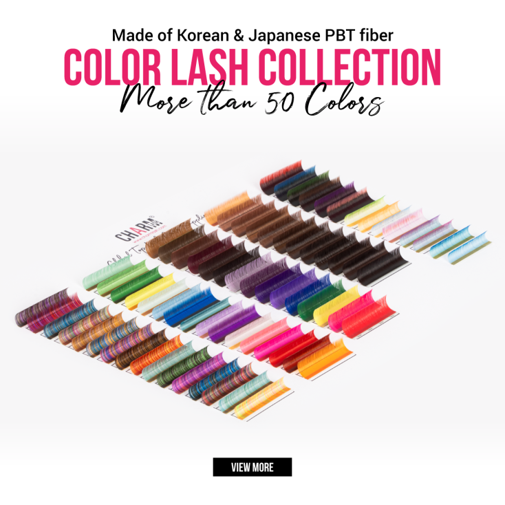 Expanding the product line with colored lashes