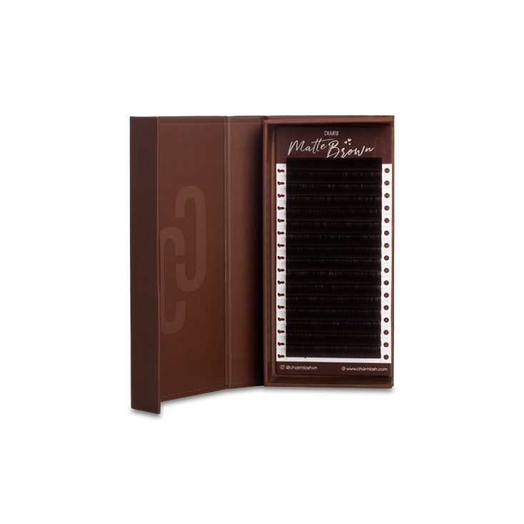 Premium Matte Coffee Colored Lashes