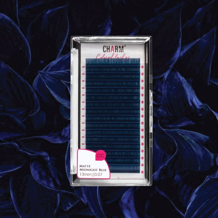 Discover 3 New Matte Colored Lashes to Elevate Your Lash Artistry Premium Matte Midnight Blue Colored Lashes