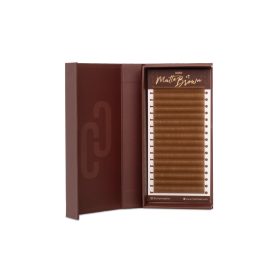 Premium Matte Mocha Mousse Colored Lashes 2