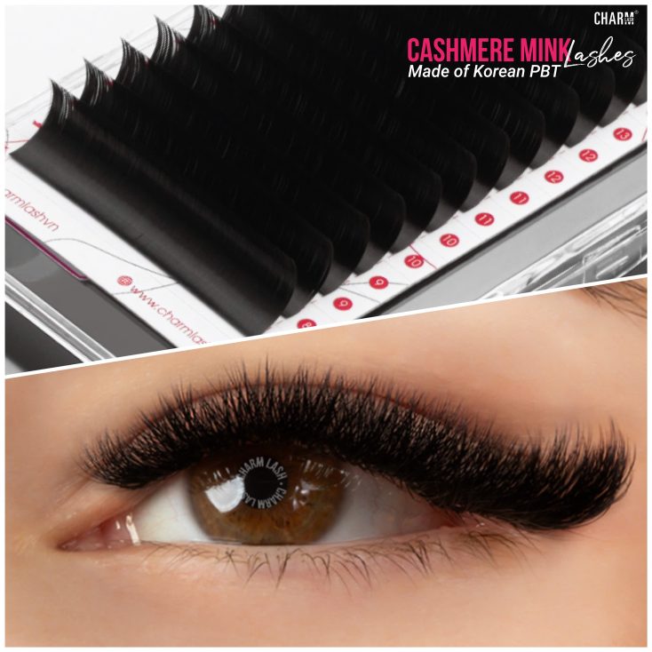 10 Lash Extension Myths - Busted! Cashmere Mink lash extensions can create a bold and dramatic lash look.