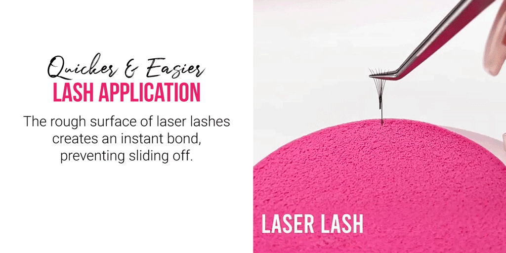 6 Game-Changing Benefits of Laser Premade Lash Extensions CharmLash's laser premade lash extensions allow for easier lash application and save time.
