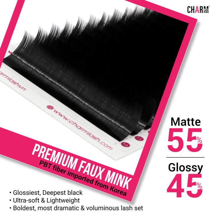 4 Must-Have Materials for Stunning Dramatic Lashes Features of CharmLash's Premium Faux Mink lash material that creates a dramatic lashes look.