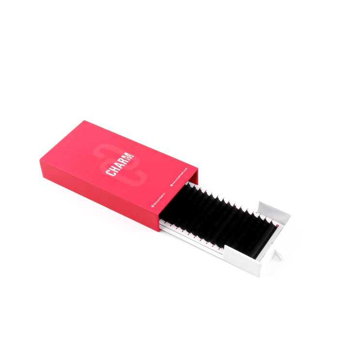 Lash Box: Discover CharmLash’s New Eco-Friendly Solution! Display of CharmLash's sliding paper lashes box