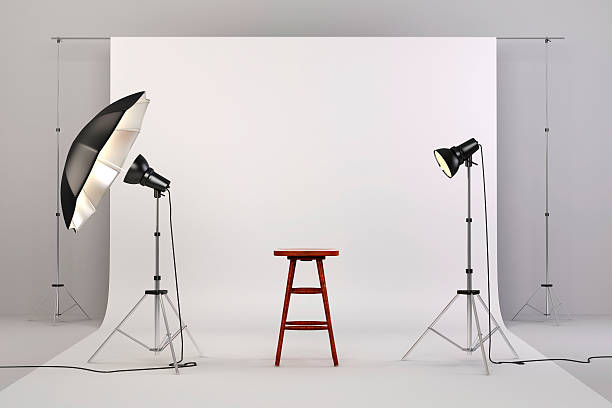 Elevate Your Lash Photos: 8 Practical Photography Tips A dedicated studio space for lighting and white background to take lash photos