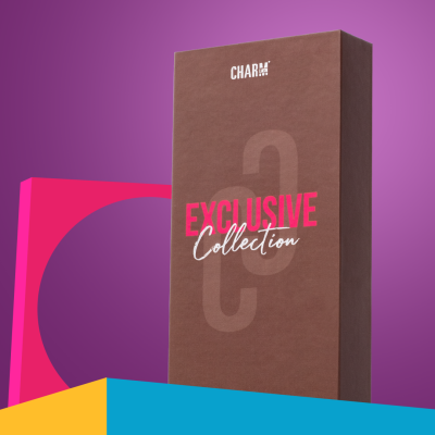 Display of Brown Lashes from CharmLash