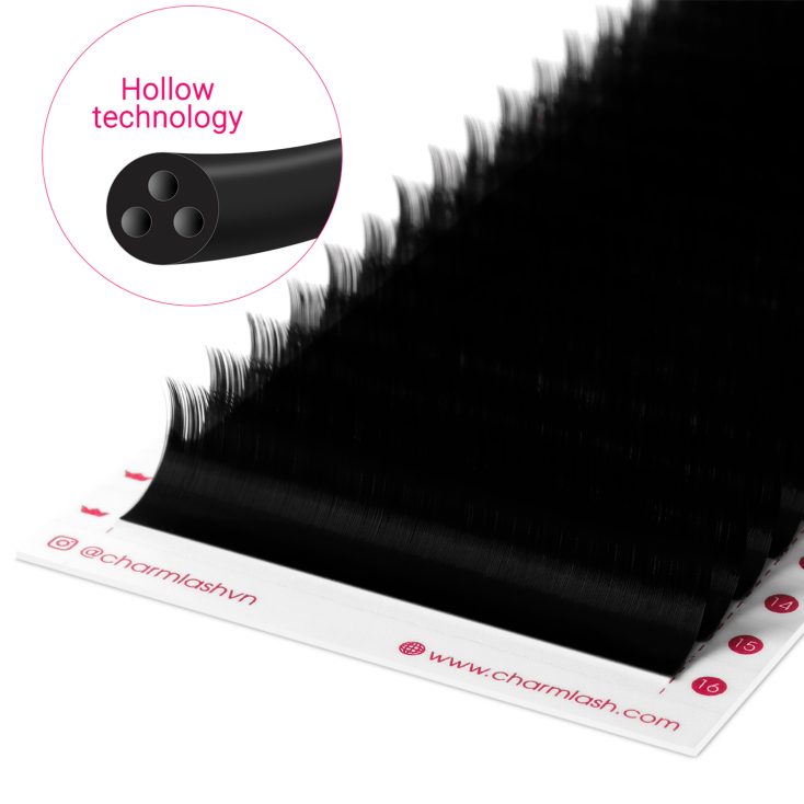 How to Explain the Value of PBT Fiber Lashes to Your Clients? CharmLash's Velvet Mink is made of PBT fiber lashes