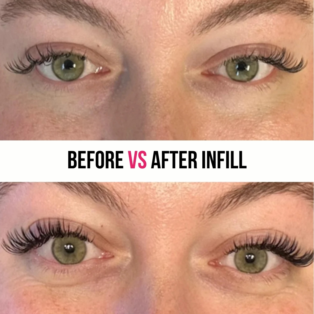 Your first lash fill? Here’s everything you should know Before-and-after-photo-of-a-clients-lashes-after-a-fill
