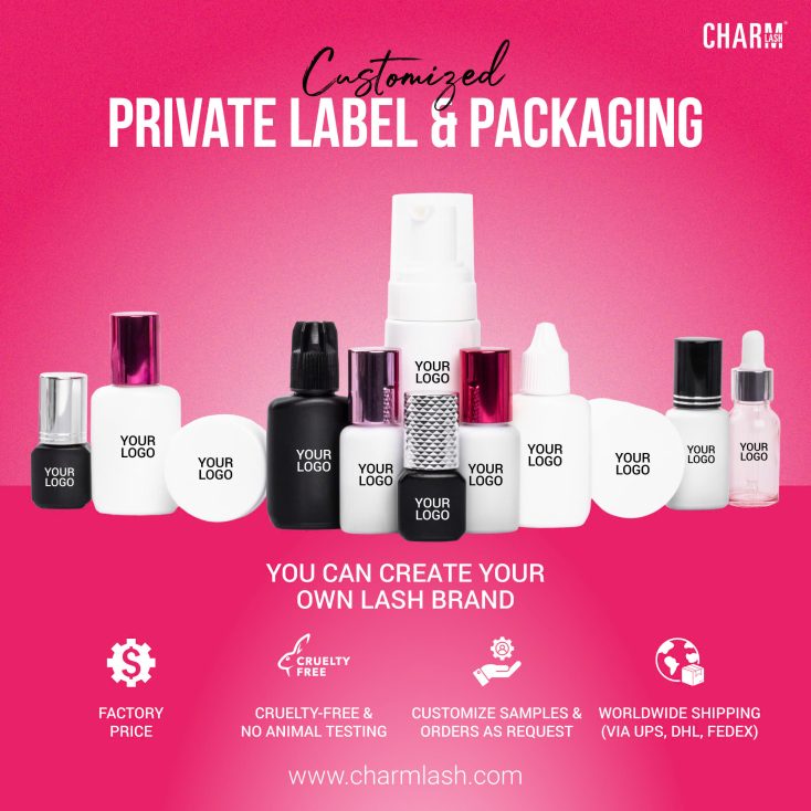 Charmlash private-label-lash-glue-supplier in Vietnam