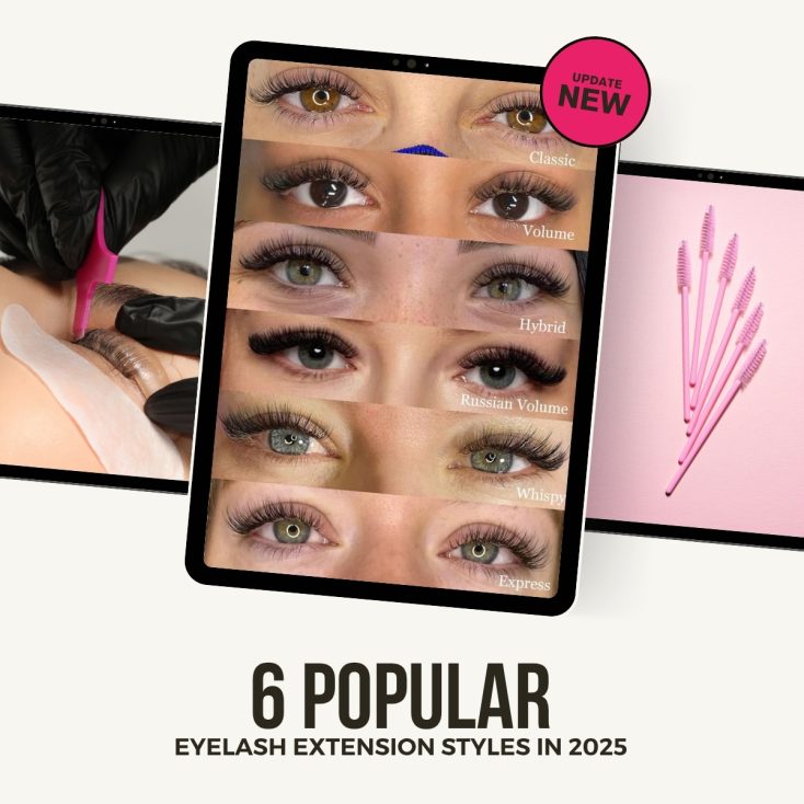 6-popular-eyelash-extension-styles-in-2025 how to choose the right style for you