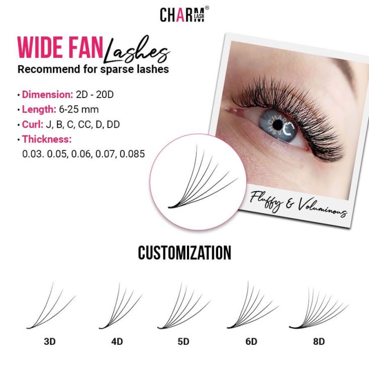Premade fans lash extensions: A deep dive into fan shapes, bases, and innovations premade-fans-lash-extensions-Wide-fan
