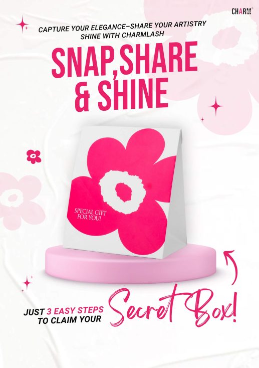 Lash-Booth-in-Dubai-Secret-box-reward-by-Charmlash-at-BWME2025