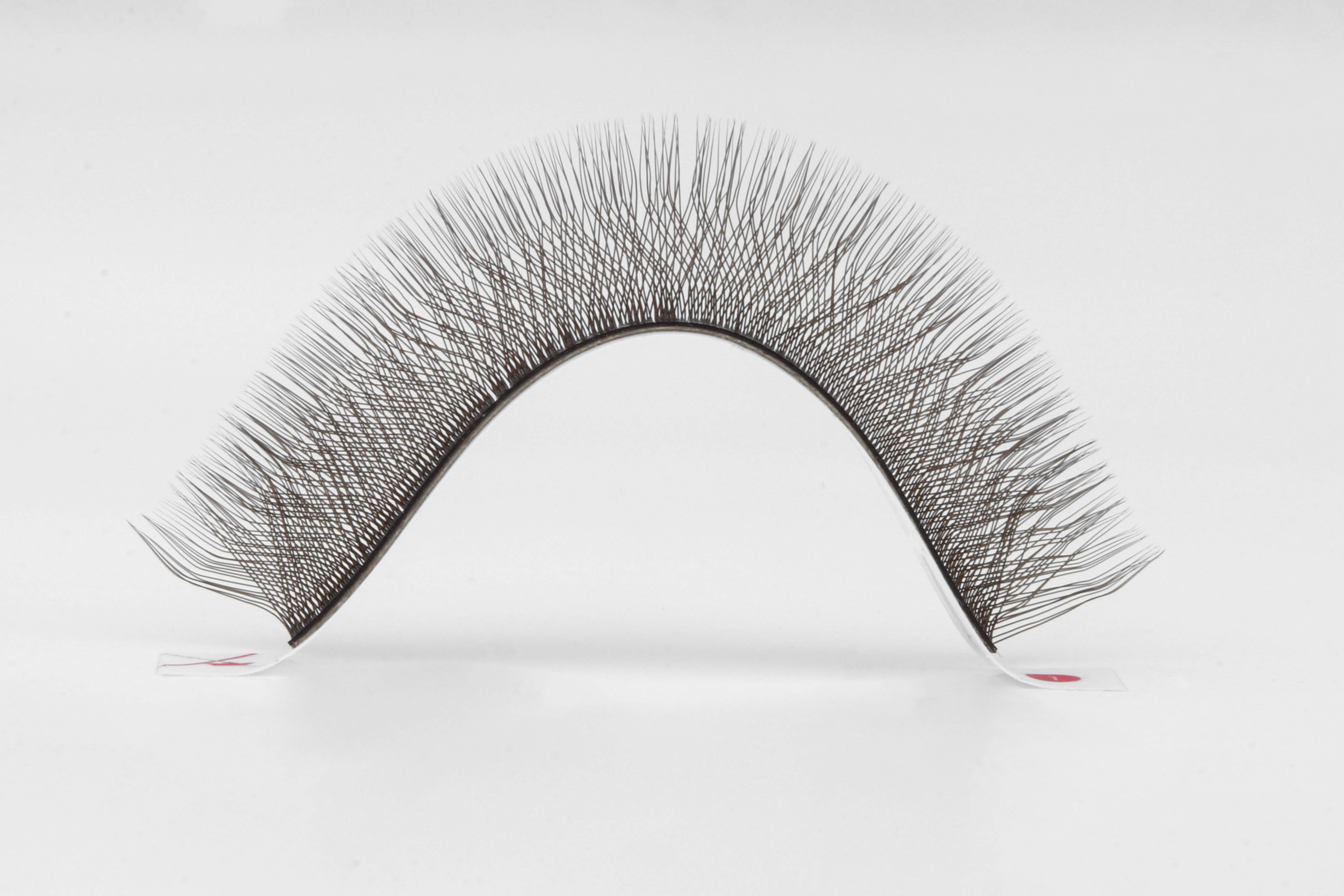 Brown 3D W lashes close up 2