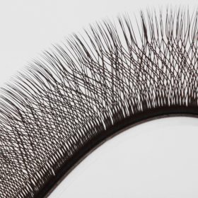 Brown YY lashes close up 3