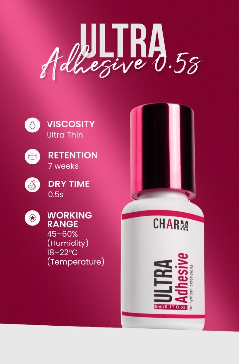 Charmlash ultra adhesive for all humidity and temperature