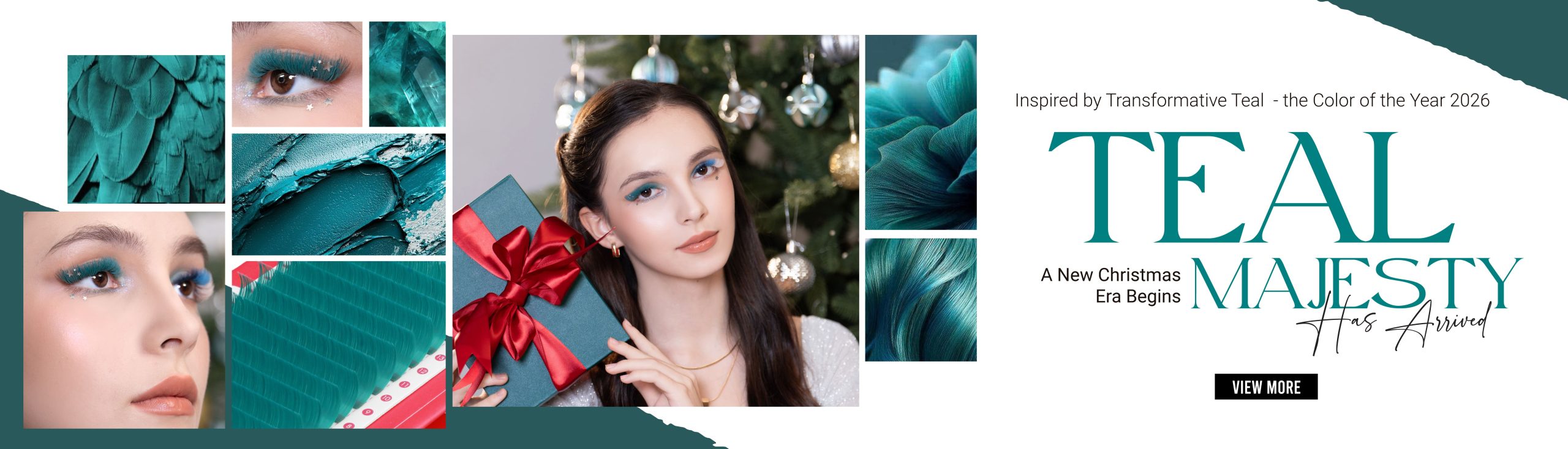Teal Majesty collection for Christmas by Charmlash