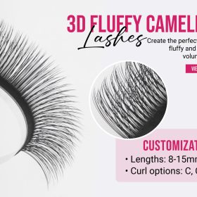3D Camellia lashes customization specifications
