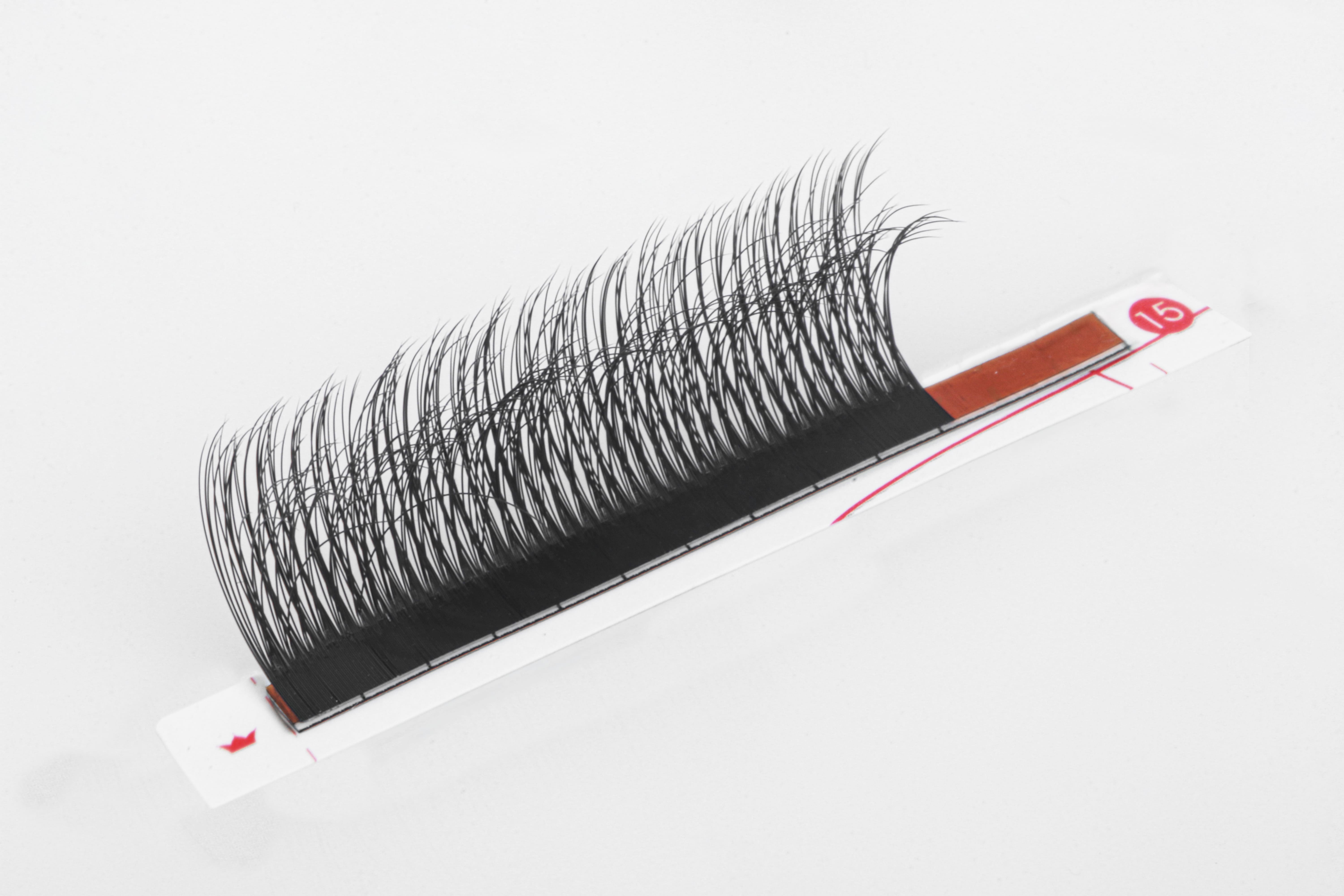 3D Camellia lashes strip zoom up