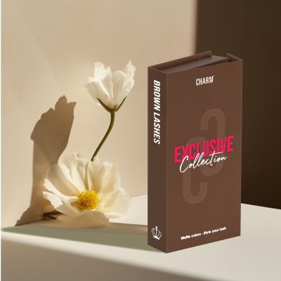 Brown lashes by Charmlash top global eyelash extensions manufacturer